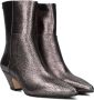 FRED DE LA BRETONIERE Enkellaarsjes Dames Rose Ankle Boot Maat: 37 Materiaal: Leer Kleur: Zilver - Thumbnail 1