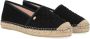 FRED DE LA BRETONIERE Espadrilles Dames 152010150 Maat: 39 Materiaal: Suède Kleur: Zwart - Thumbnail 1