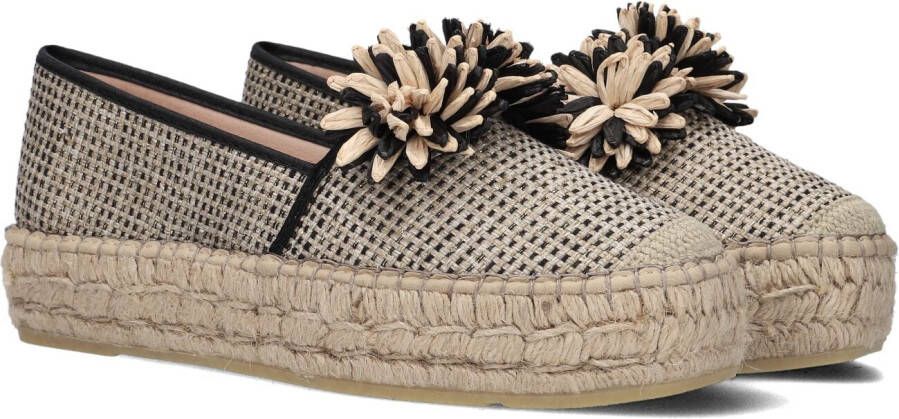 Fred de la Bretoniere Zwarte Espadrilles 152010241