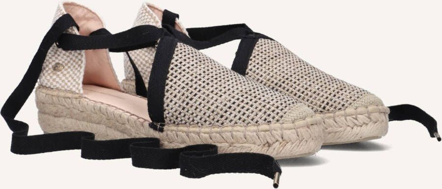 FRED DE LA BRETONIERE Espadrilles Dames 152010259 Maat: 39 Materiaal: Suède Kleur: Zwart