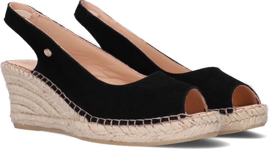 Fred de la Bretoniere 153010240 Espadrilles Zomer Schoenen Dames Zwart