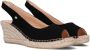 FRED DE LA BRETONIERE Espadrilles Dames 153010240 Maat: 41 Materiaal: Suède Kleur: Zwart - Thumbnail 1