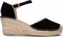 Fred de la Bretoniere 153010255 Espadrilles Zomer Schoenen Dames Zwart - Thumbnail 1