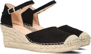 Fred de la Bretoniere 153010272 Espadrilles Met Sleehak Dames Zwart