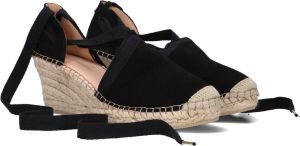 Fred de la Bretoniere 153010287 Espadrilles Met Sleehak Dames Zwart