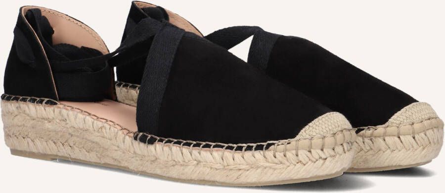 FRED DE LA BRETONIERE Espadrilles Dames Romi Luz Maat: 37 Materiaal: Suède Kleur: Zwart