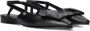 Fred de la Bretoniere ELISSE SLING Slingback nappa leather slingback loafers zwart - Thumbnail 1