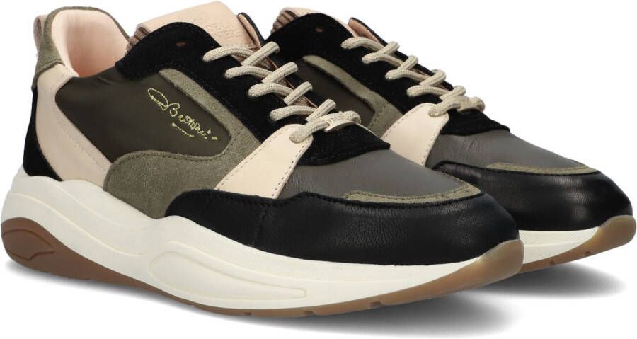 Fred de la Bretoniere Zwarte Lage Sneakers 101010403