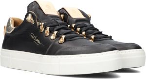 Fred de la Bretoniere 101010442 Lage sneakers Leren Sneaker Dames Zwart
