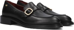 Fred de la Bretoniere Ilay Buckle Loafers Instappers Dames Zwart