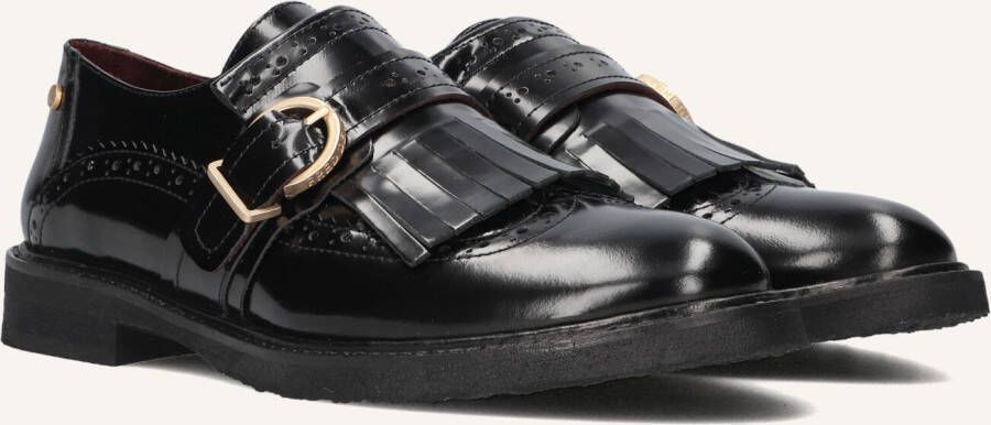 FRED DE LA BRETONIERE Loafers Dames Paris Groove Maat: 41 Materiaal: Leer Kleur: Zwart