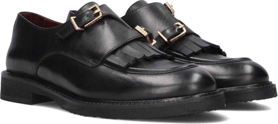 Fred de la Bretoniere Paris Jay Loafers Dames Instappers Zwart