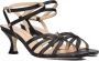Fred de la Bretoniere 163010153 Sandalen Dames Zwart - Thumbnail 1