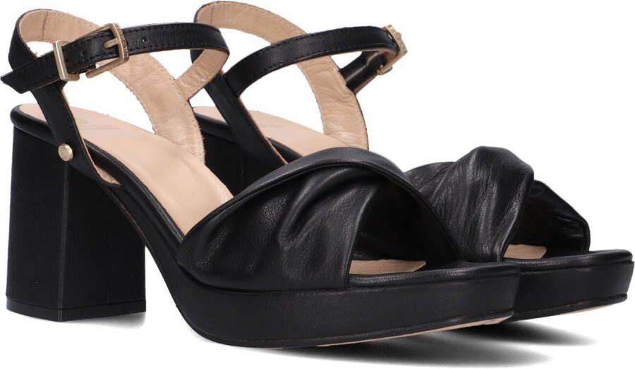 FRED DE LA BRETONIERE Sandalen Dames 163010174 Maat: 38 Materiaal: Leer Kleur: Zwart