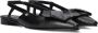 Fred de la Bretoniere ELISSE SLING Slingback nappa leather slingback loafers zwart - Thumbnail 1