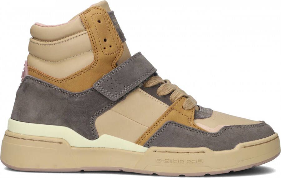 G-Star RAW Retro Sneaker bruin Tinten Attacc Mid Nub W Hoge sneakers Leren Sneaker Dames Beige - Foto 2