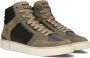 G-Star RAW Ravond Ii Mid Lea M Hoge sneakers Leren Sneaker Heren Groen - Thumbnail 1