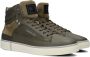 G-Star G Star Raw Ravond Mid Bsc Dnm M Hoge sneakers Leren Sneaker Heren Groen - Thumbnail 1