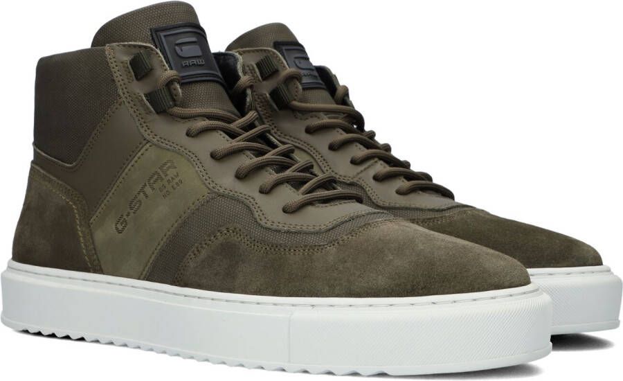 G-Star Raw Groene Hoge Sneaker Rocup Ii Mid Lea M