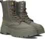 G-Star G Star Raw Kafey Pfm Hgh Lace K Veterboots Laarzen Met Veters Meisjes Groen - Thumbnail 1