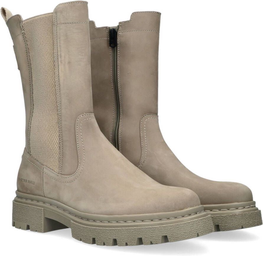 G-Star G Star Raw Kafey Hgh Chs Nub W Chelsea boots Enkellaarsjes Dames Taupe