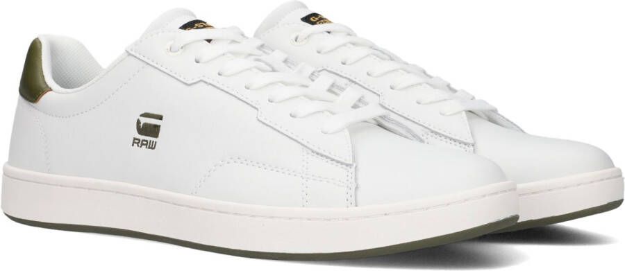 G-Star Klassieke lage sneaker met platte veters White Heren