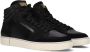 G-Star Leren Mid Sneaker met Sportieve Accenten Black Heren - Thumbnail 1