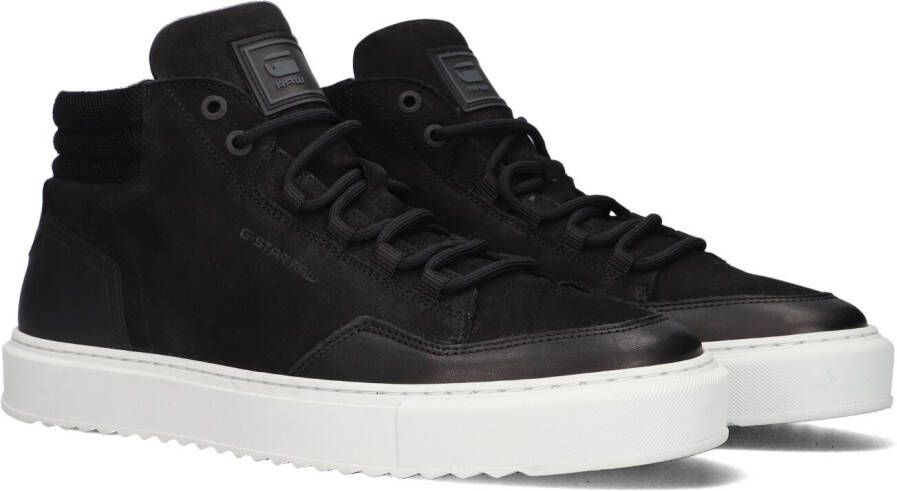 G-Star Raw Zwarte Hoge Sneaker Resistor Mid Bsc M