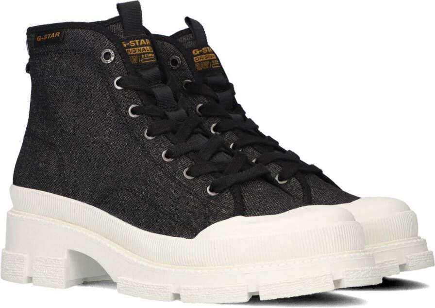 G-STAR RAW Zwarte Veterboots Aefon Ii