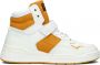 G-Star G Star Raw Attacc Mid Lea W Hoge sneakers Leren Sneaker Dames Wit - Thumbnail 1