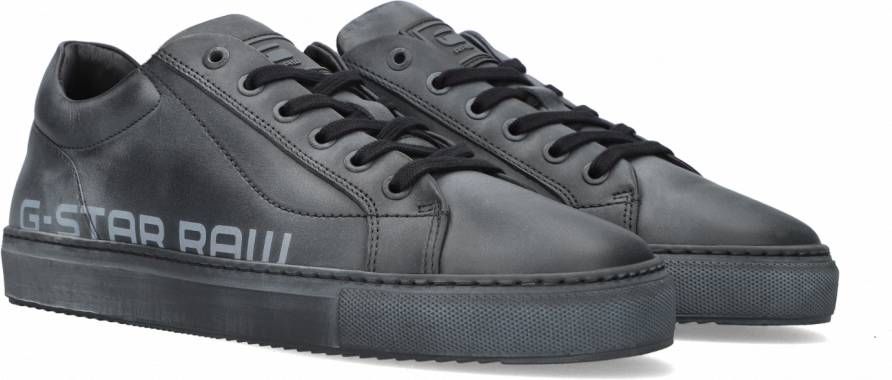 G-Star G Star Raw Loam Worn Tnl M Lage sneakers Leren Sneaker Heren Zwart