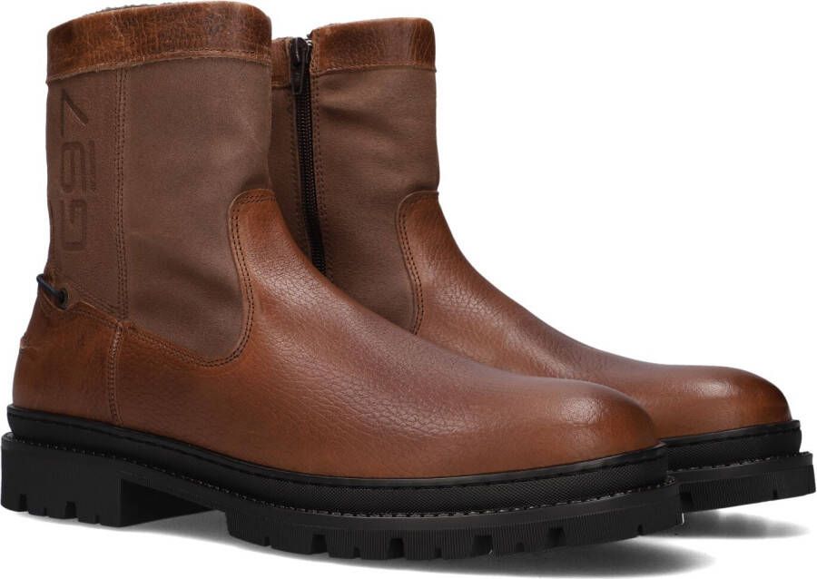 Gaastra Bering Hgh Zip Tmb M Enkelboots Enkellaarsjes Heren Cognac