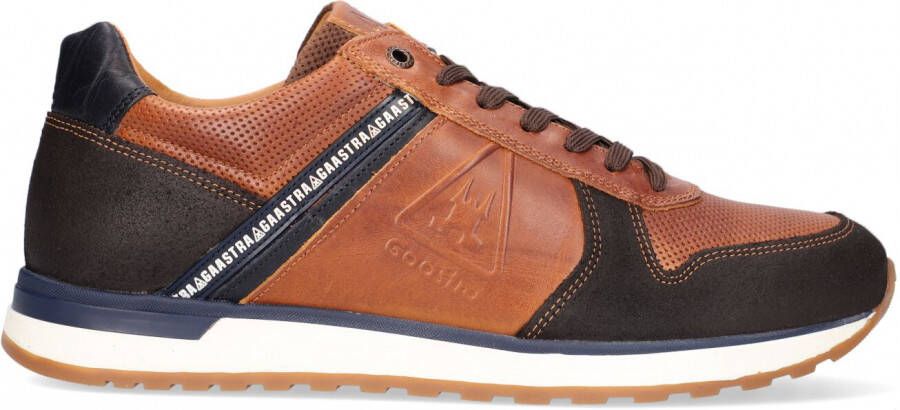 Gaastra Kevan Ctr Lage sneakers Leren Sneaker Heren Cognac