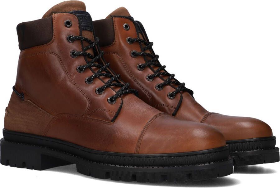 Gaastra Bering Hgh Oil M Veterboots Laarzen Met Veters Heren Cognac