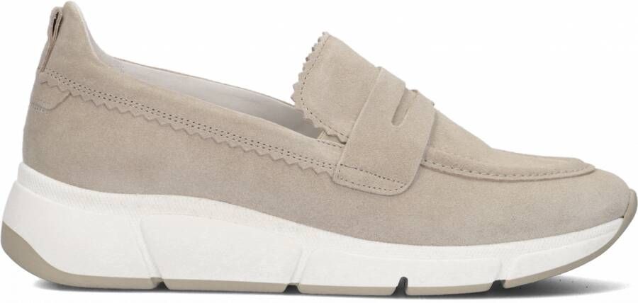 Gabor Beige Instappers Comfortabele Sportieve Stijl Beige Dames - Foto 2