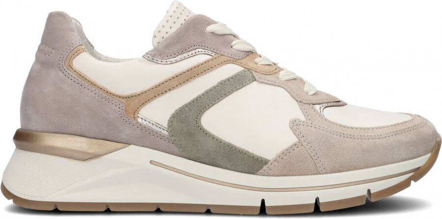 Gabor 585.1 Lage sneakers Leren Sneaker Dames Beige