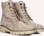 GABOR Veterboots Dames 055 Maat: 40 5 Materiaal: Suède Kleur: Beige - Thumbnail 1