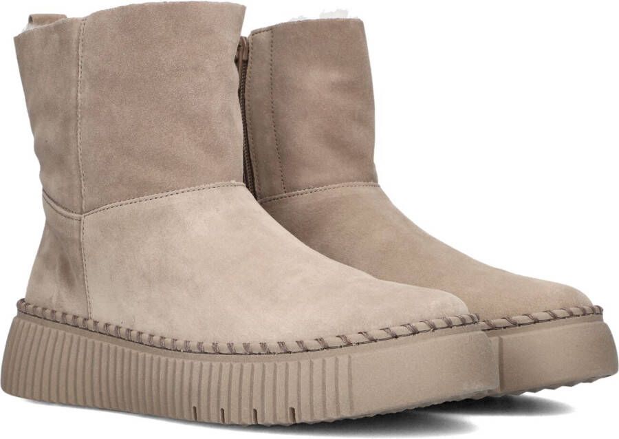 GABOR Enkelboots Dames 542 Maat: 40 Materiaal: Suède Kleur: Beige