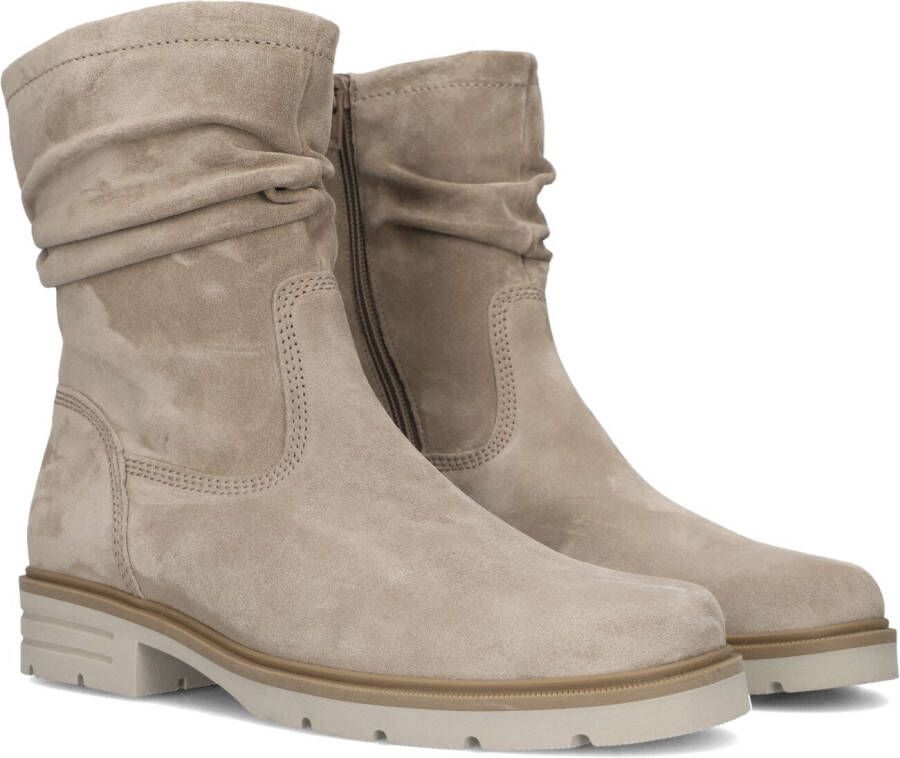 GABOR Enkelboots Dames 655 Maat: 39 Materiaal: Suède Kleur: Beige