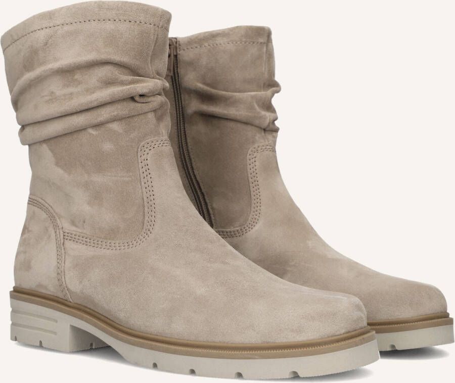 GABOR Enkelboots Dames 655 Maat: 43 Materiaal: Suède Kleur: Beige