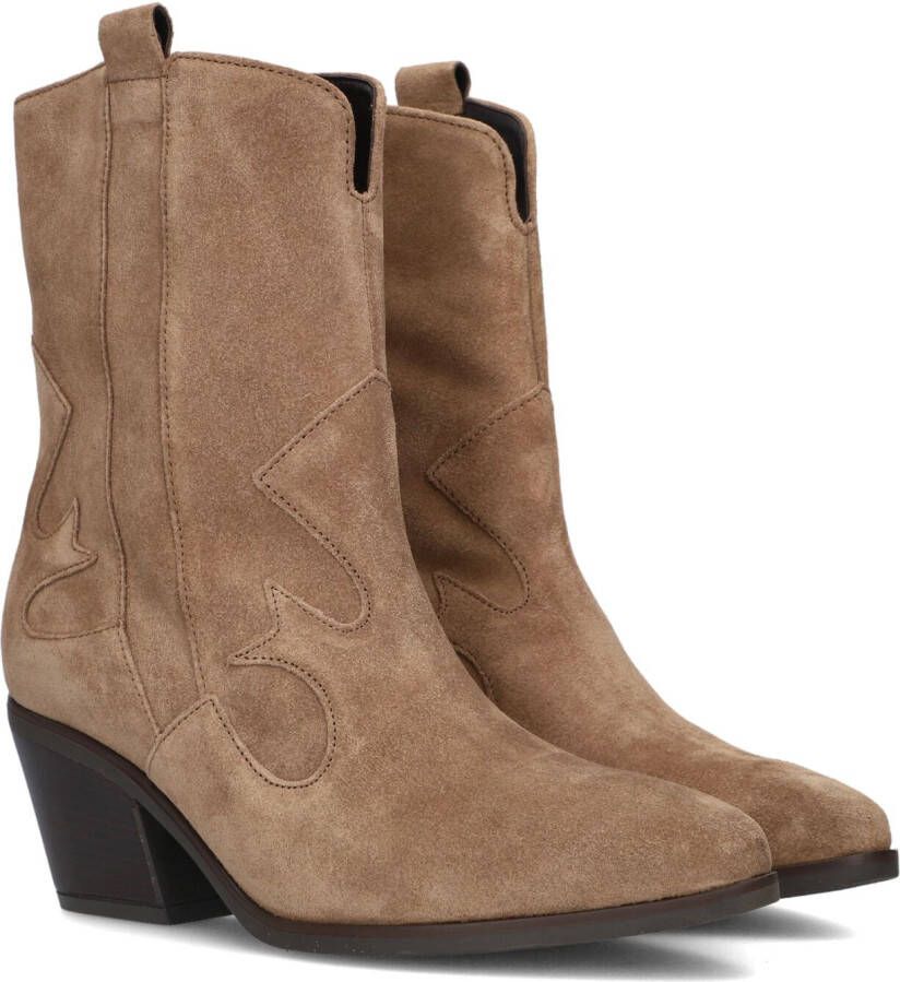 GABOR Cowboylaarzen Dames 695 Maat: 39 Materiaal: Suède Kleur: Camel