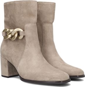 Gabor 621.1 Enkellaarsjes Enkelboots met rits Dames Beige