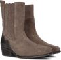 GABOR Enkellaarsjes Dames 674.1 Maat: 38 Materiaal: Suède Kleur: Beige - Thumbnail 1