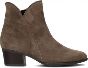 Gabor 680.2 Enkellaarsjes Enkelboots met rits Dames Beige
