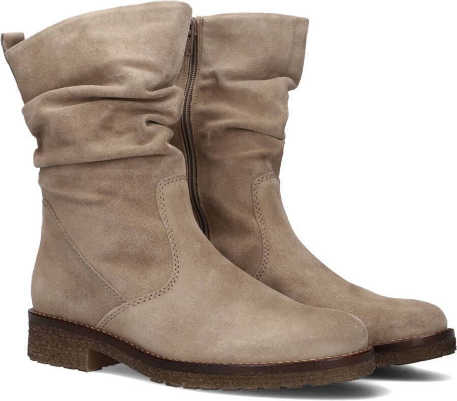 Gabor 703.1 Enkellaarsjes Enkelboots met rits Dames Beige