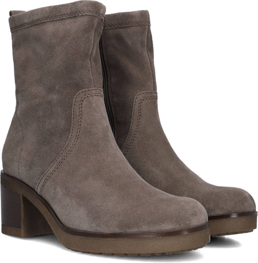 GABOR Enkellaarsjes Dames 851 Maat: 39 Materiaal: Suède Kleur: Beige