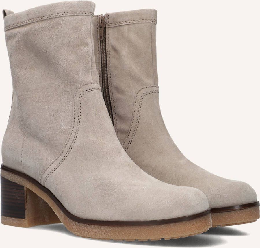 GABOR Enkellaarsjes Dames 851 Maat: 37 5 Materiaal: Suède Kleur: Beige
