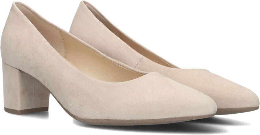 GABOR Pumps Dames 450 Maat: 38 Materiaal: Suède Kleur: Beige