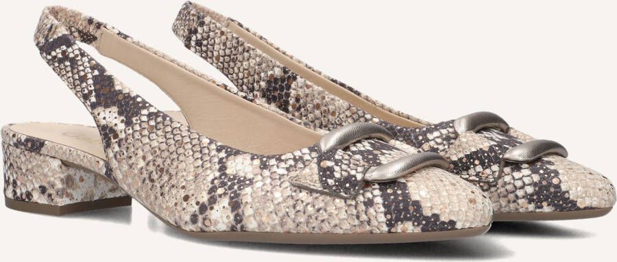 GABOR Slingbacks Dames 521 Maat: 42 Materiaal: Nubuck Kleur: Beige