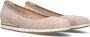 Bruin Tinten 410.1 Instappers Dames Beige - Thumbnail 1